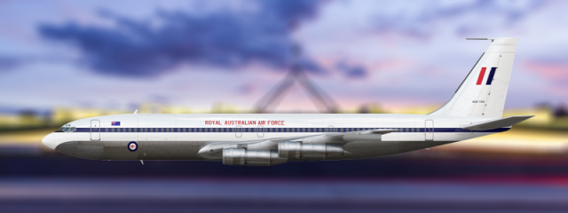 Royal Australian Air Force Boeing 707-368C