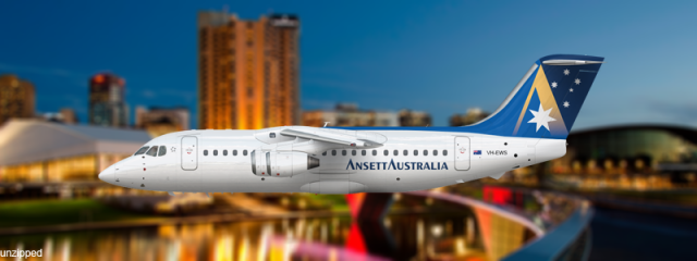 Ansett Australia British Aerospace BAe 146-300