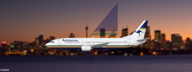 Australian Airlines Boeing 737-476