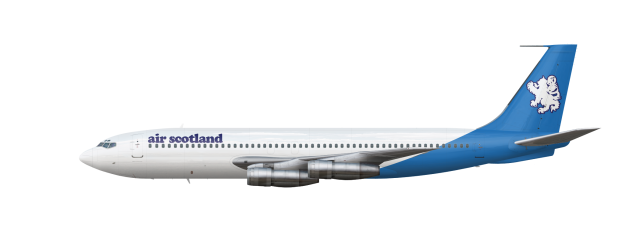 Air Scotland Boeing 707 120B