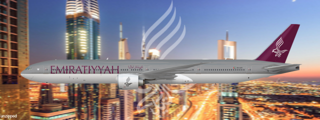 Emiratiyyah Boeing 777-3Q5ER