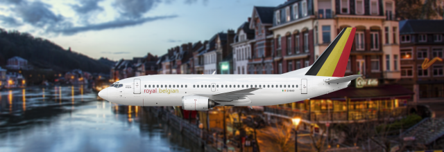 Royal Belgian Airways Boeing 737-348