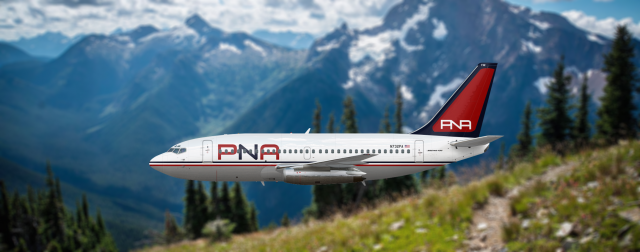 Pacific Northwest Airlines Boeing 737-256