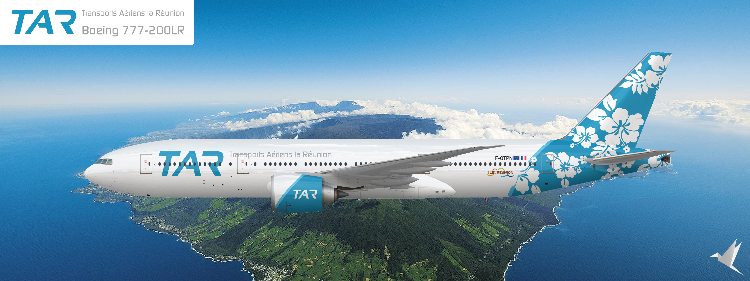 TAR Boeing 777200LR The Drawing Board Viaero Design Gallery