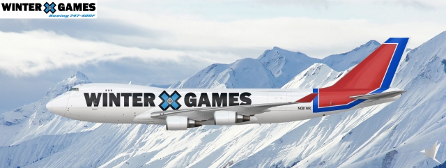 Winter X Games - Boeing 747-400F