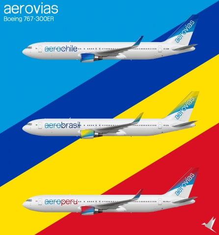 Grupo Aerovias - Boeing 767-300ER