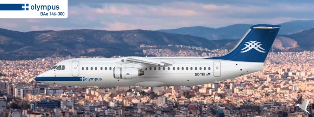 Olympus Airlines - British Aerospace 146-300 Olympus Airlines - British Aerospace 146-300