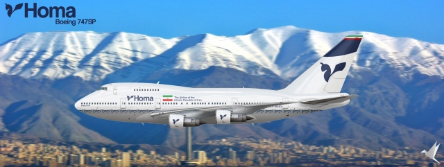 Homa Airlines - Boeing 747SP