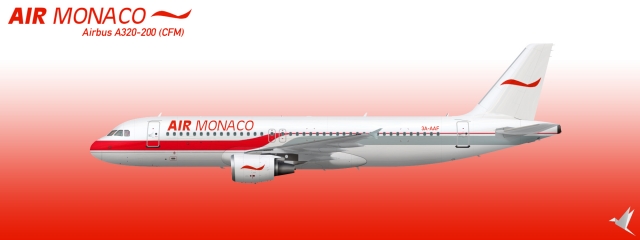 Air Monaco - Airbus A320-200