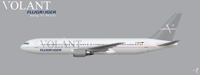 Flugruger - Boeing 767-300 (Volant Colors)