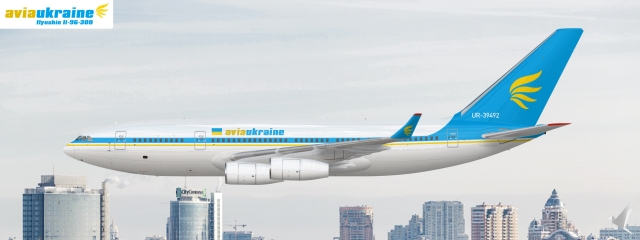 AviaUkraine - Ilyushin Il-96-300 AviaUkraine - Ilyushin Il-96-300