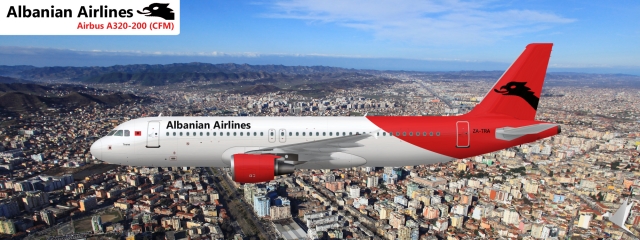 Albanian Airlines - Airbus A320-200