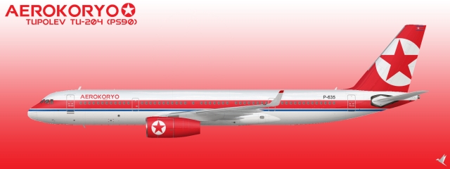 AeroKoryo - Tupolev Tu-204