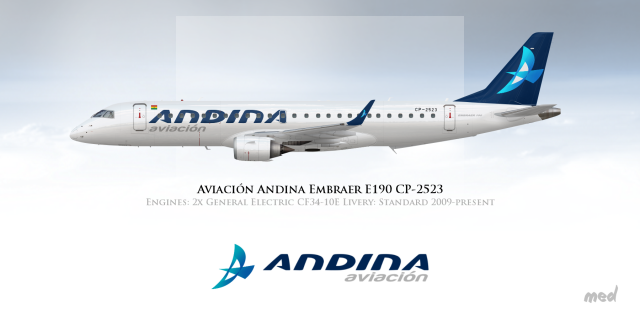 Aviación Andina Livery E190