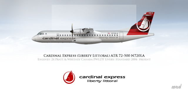Cardinal Express Livery ATR 72
