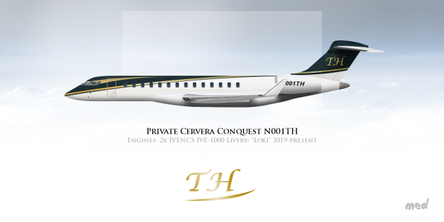 Private Livery Cervera Conquest Private Livery Cervera Conquest
