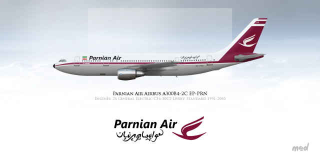 Parnian Air Livery Airbus A300B4