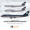 Bahrain Airways Poster 747 SUD