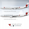 Canada Airlines Poster Alliedwings