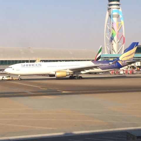 Shaheen Air at DXB
