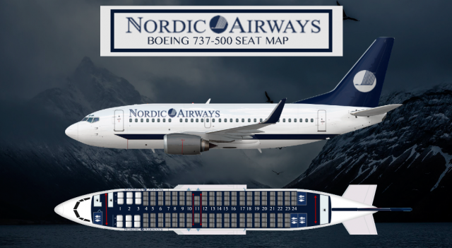 NORDIC 737-500 LAYOUT