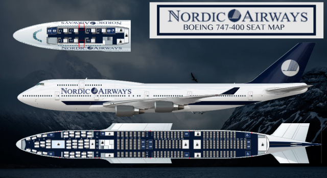 NORDIC 747-400 LAYOUT