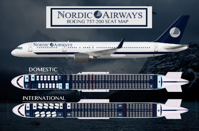 NORDIC 757-300 DOMESTIC & INTERNATIONAL