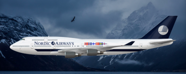 NPRDIC AIRWAYS 747-400 SPIRIT OF SCANDINAVIA