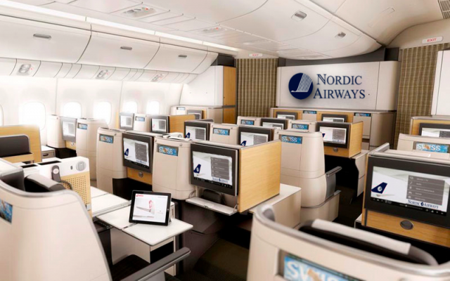 NORDIC 777 AND 747 BUSINESS CLASS