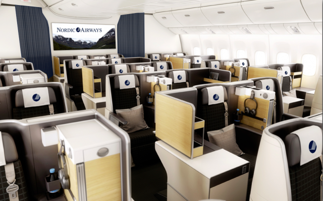 NORDIC 747 AND 777 BUSINESS CLASS