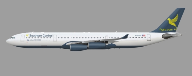 Southern Central A340 Modern Standard Colors