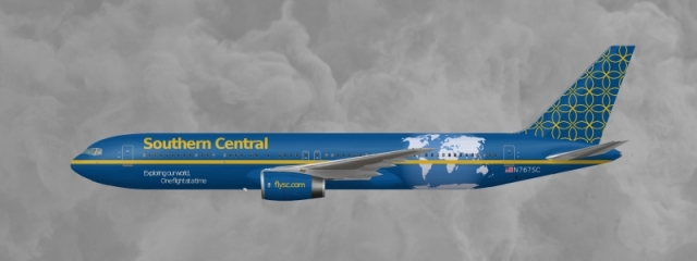 Southern Central 767 World Livery