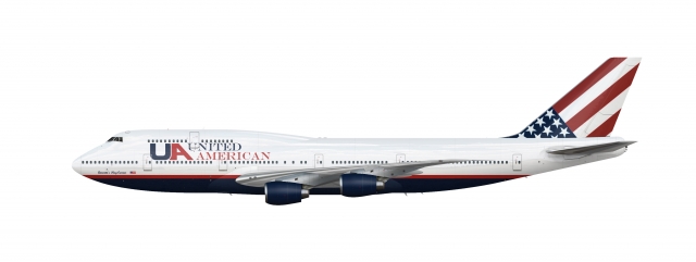 B747-300 1983-1993 - United American - Gallery - Airline Empires