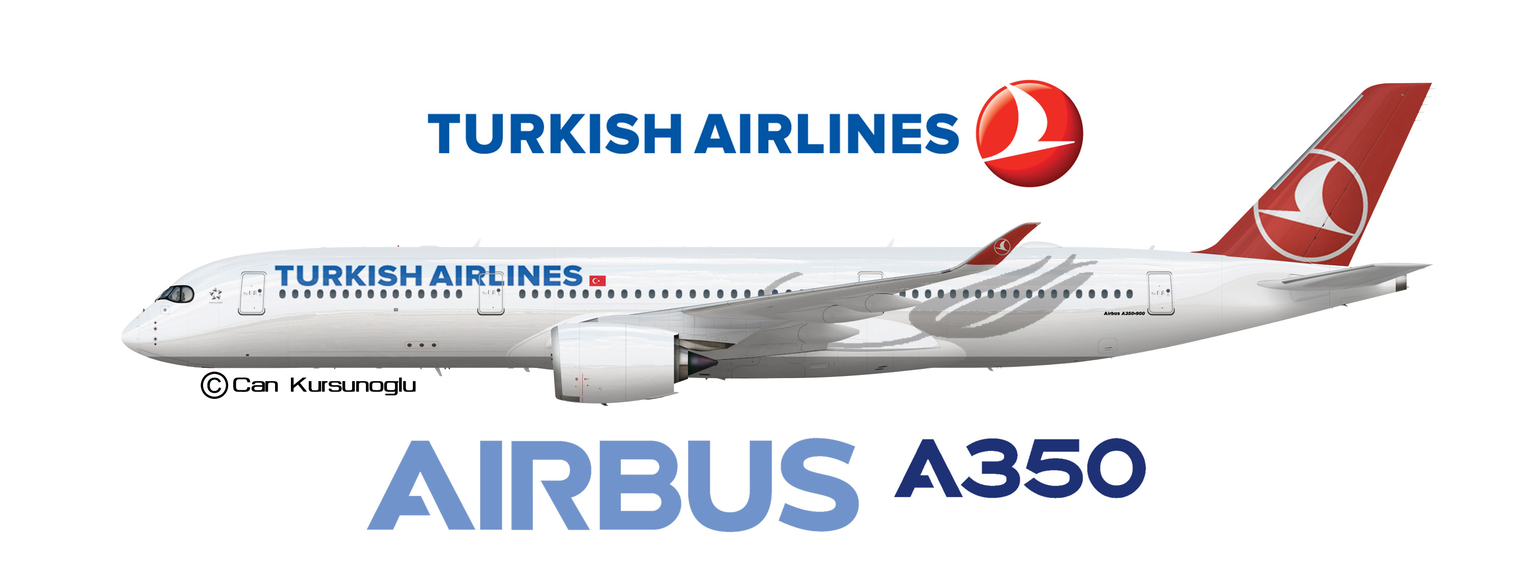 Airbus a350 941 схема салона