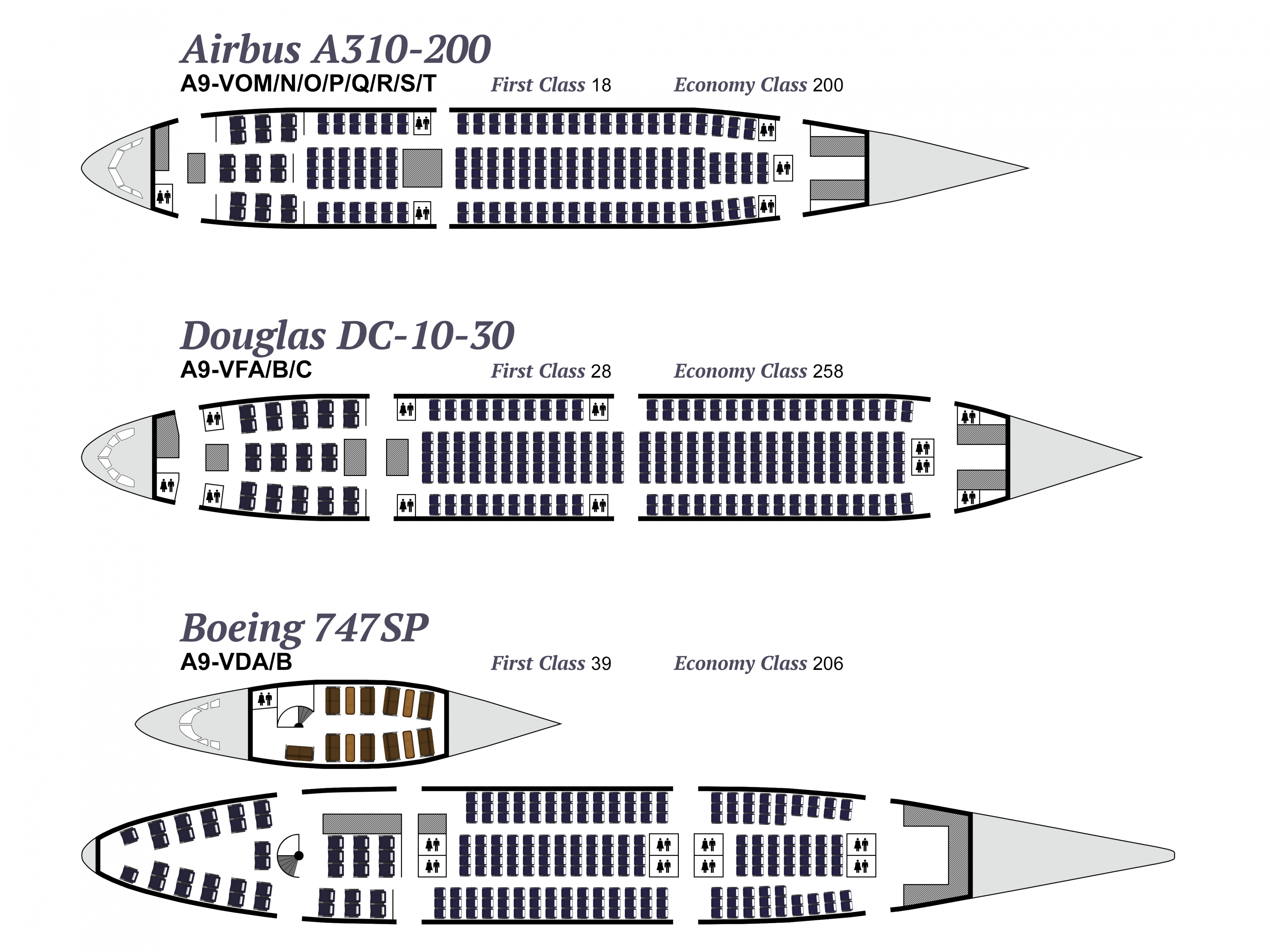 Боинг 747 200 схема салона